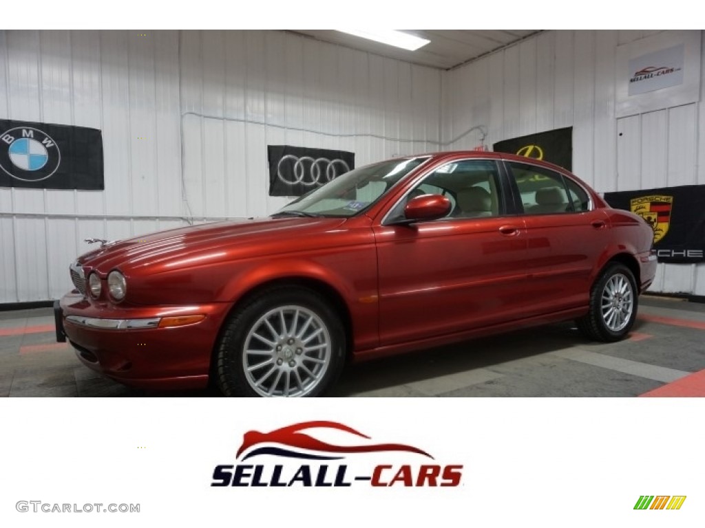 Chili Red Metallic Jaguar X-Type