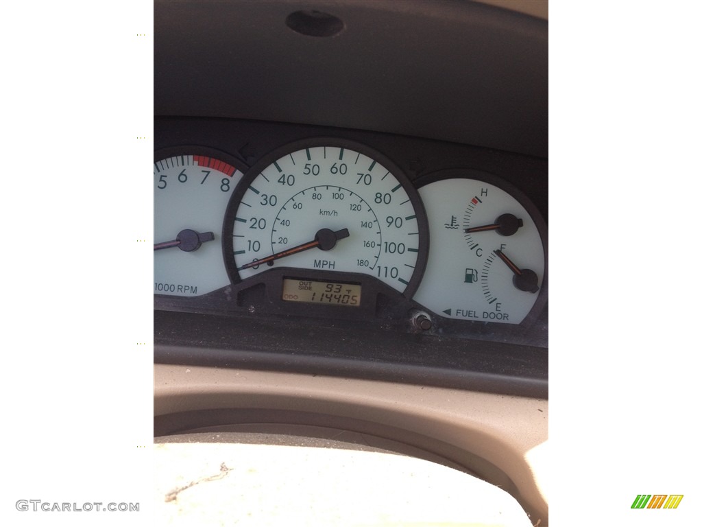 2004 Corolla CE - Moonshadow Gray Metallic / Light Gray photo #7