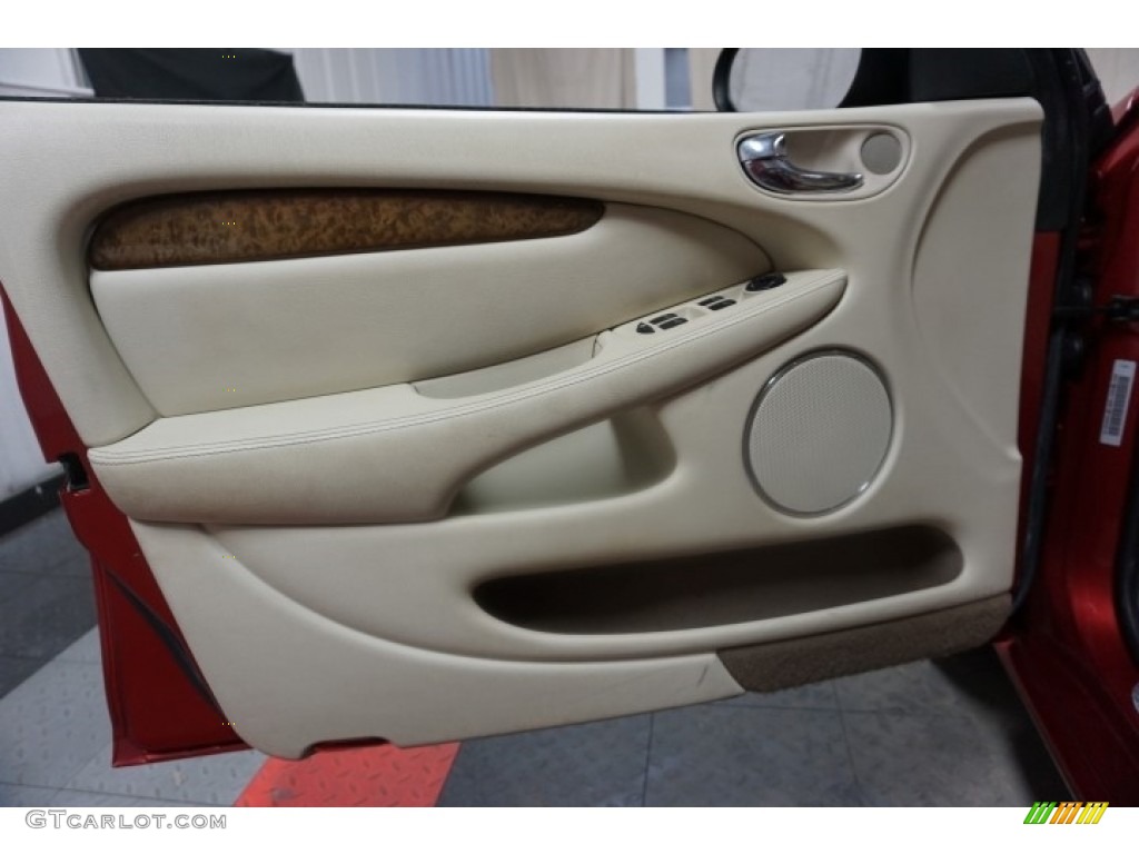 2007 X-Type 3.0 - Chili Red Metallic / Champagne photo #12
