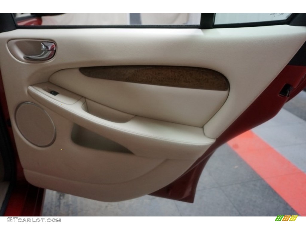 2007 X-Type 3.0 - Chili Red Metallic / Champagne photo #16