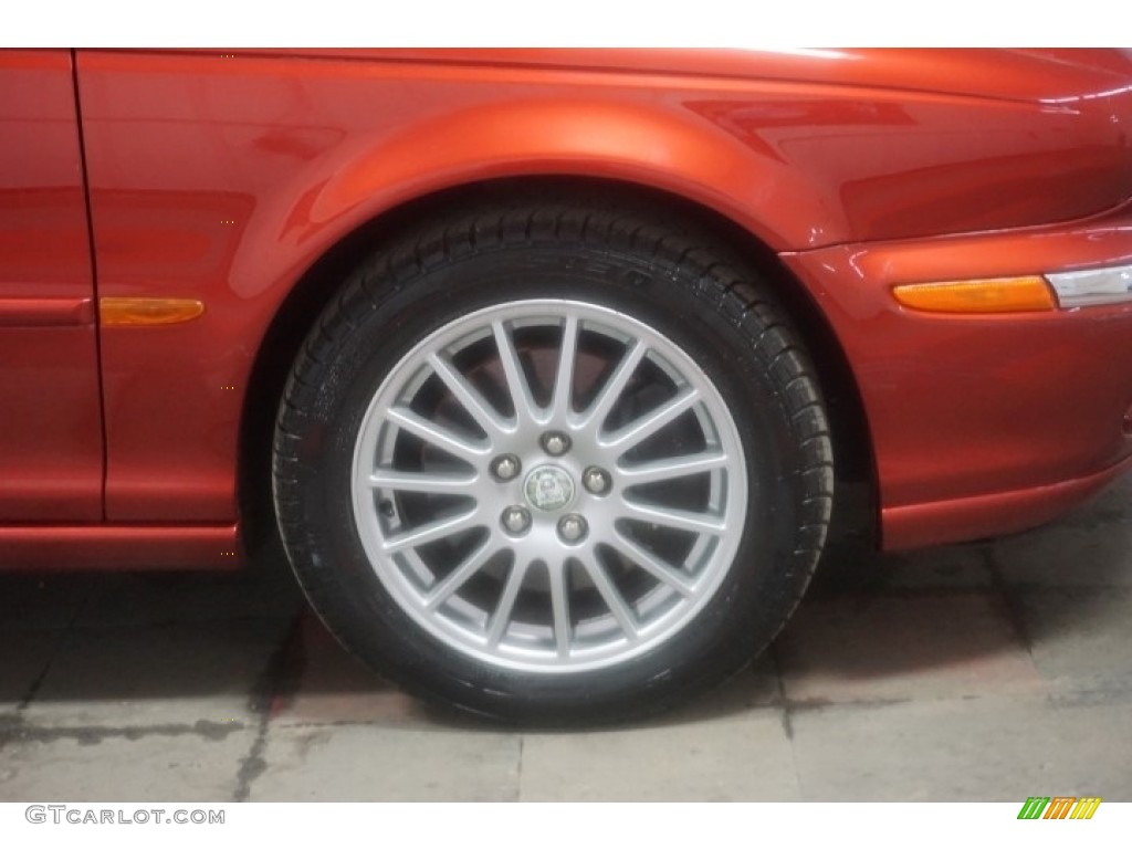 2007 X-Type 3.0 - Chili Red Metallic / Champagne photo #54
