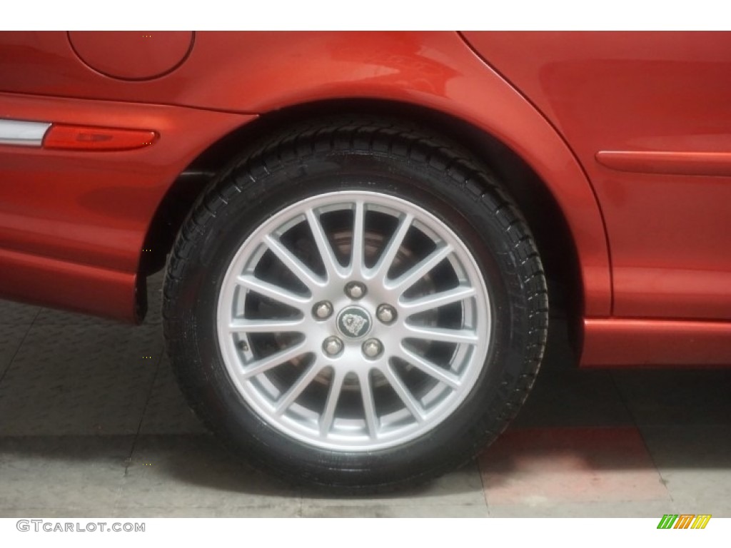 2007 X-Type 3.0 - Chili Red Metallic / Champagne photo #61