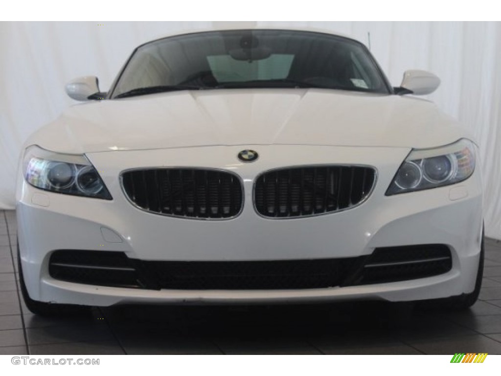 2011 Z4 sDrive30i Roadster - Alpine White / Black photo #4