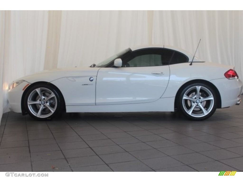 2011 Z4 sDrive30i Roadster - Alpine White / Black photo #6