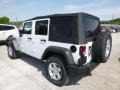 2016 Bright White Jeep Wrangler Unlimited Sport 4x4  photo #5