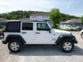 2016 Bright White Jeep Wrangler Unlimited Sport 4x4  photo #8