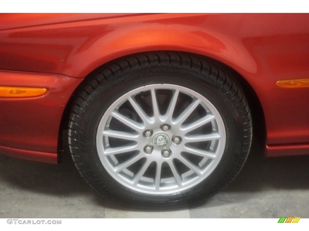 2007 X-Type 3.0 - Chili Red Metallic / Champagne photo #76