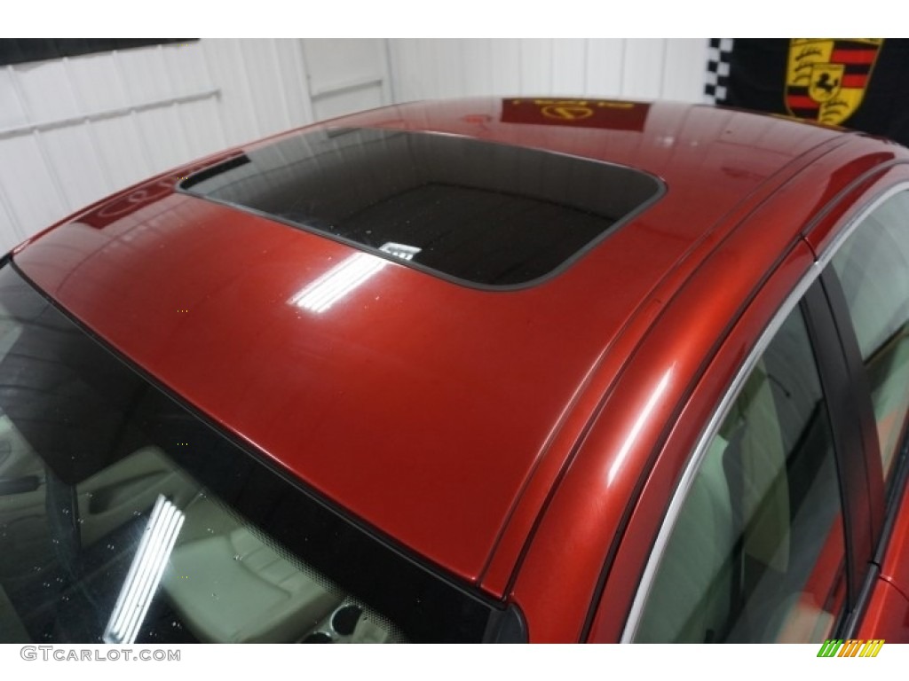 2007 X-Type 3.0 - Chili Red Metallic / Champagne photo #80