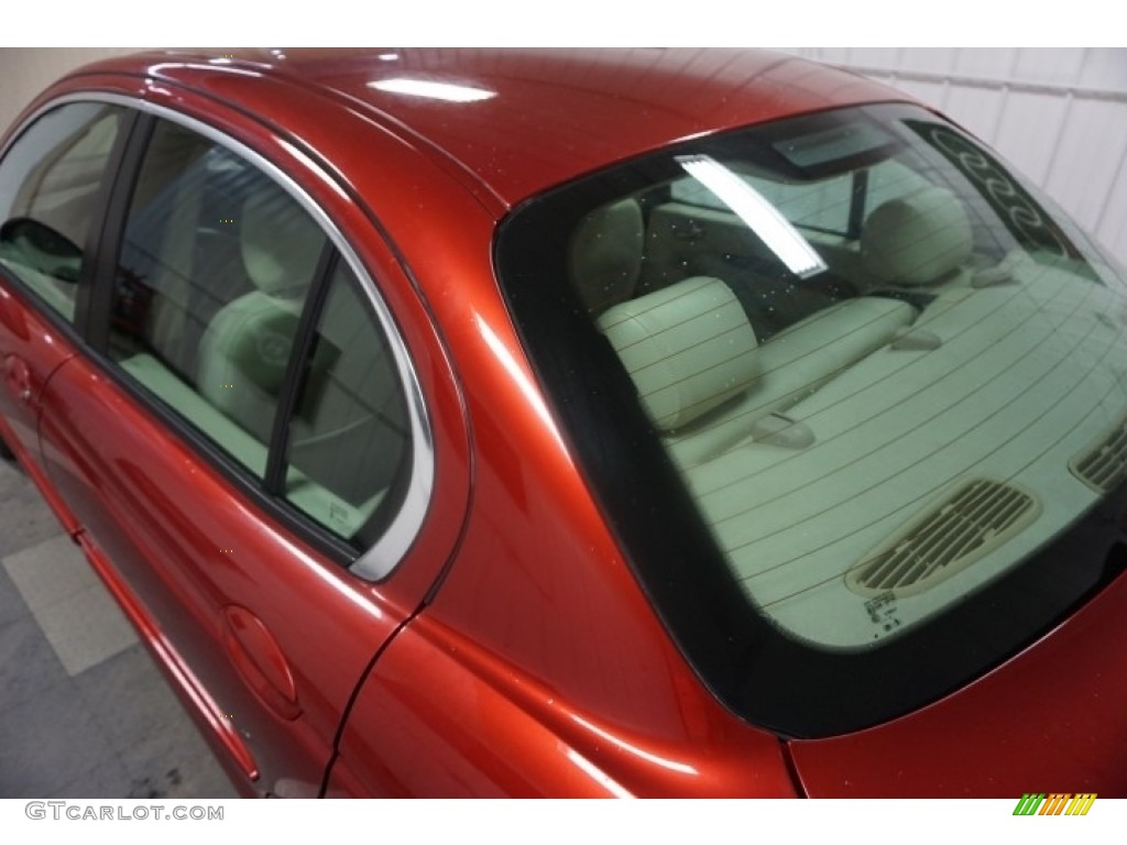 2007 X-Type 3.0 - Chili Red Metallic / Champagne photo #81