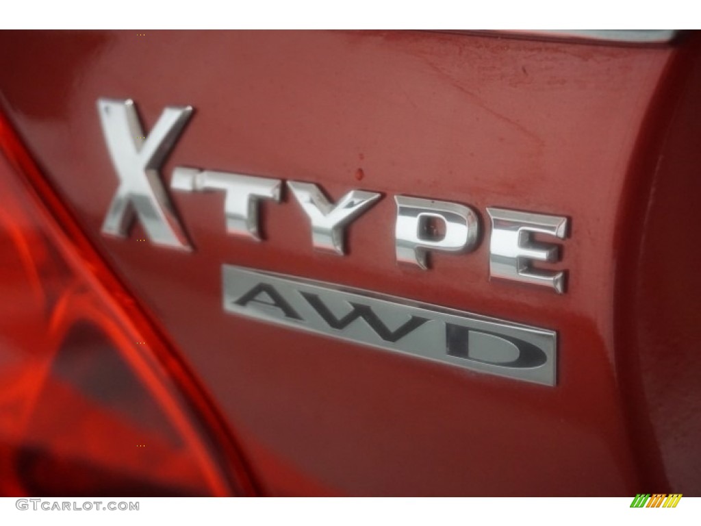 2007 X-Type 3.0 - Chili Red Metallic / Champagne photo #88