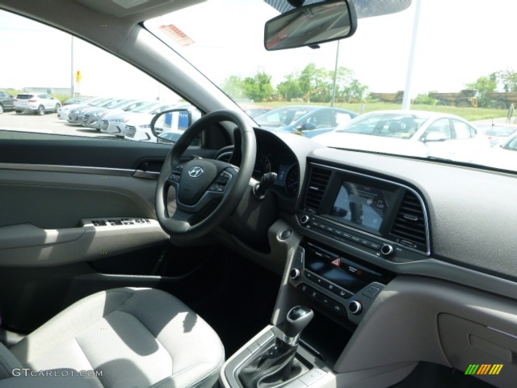 2017 Elantra SE - Gray / Gray photo #4