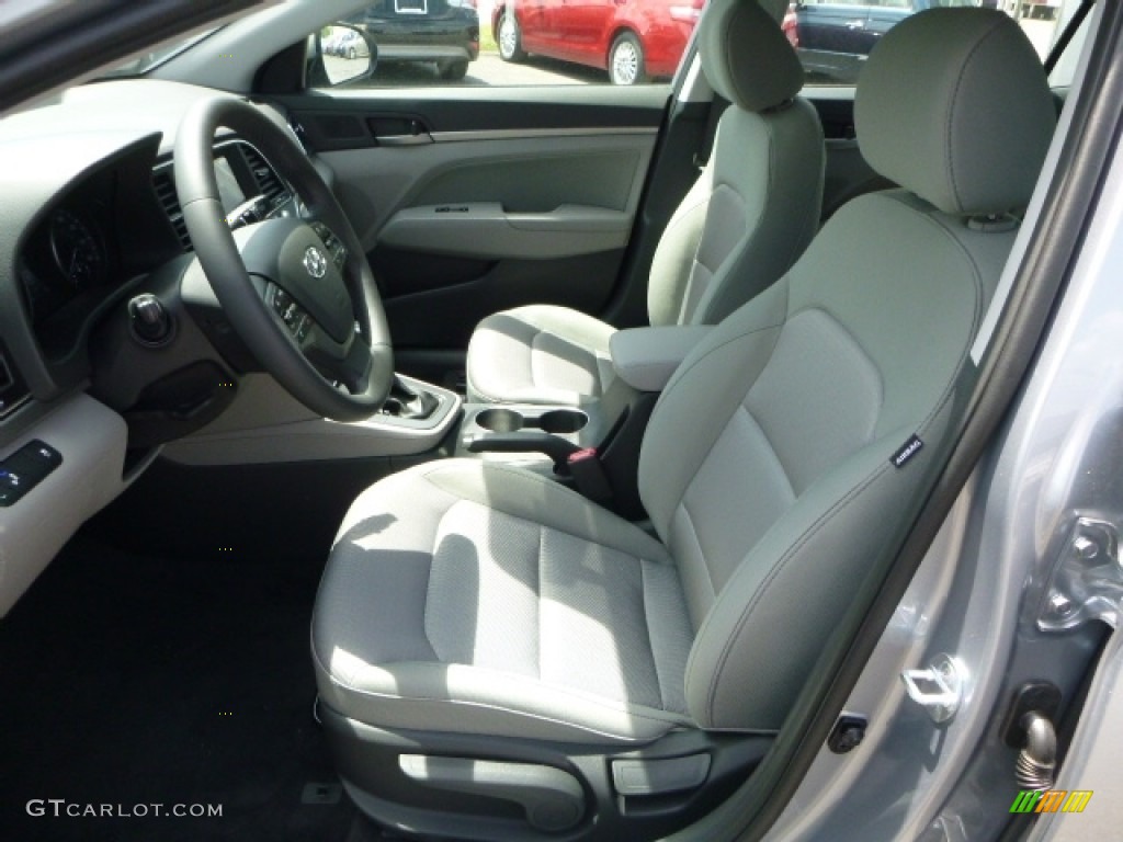 2017 Elantra SE - Gray / Gray photo #13