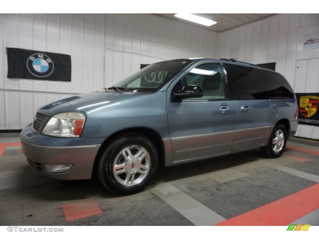 2004 Freestar Limited - Medium Steel Blue Metallic / Flint Grey photo #2