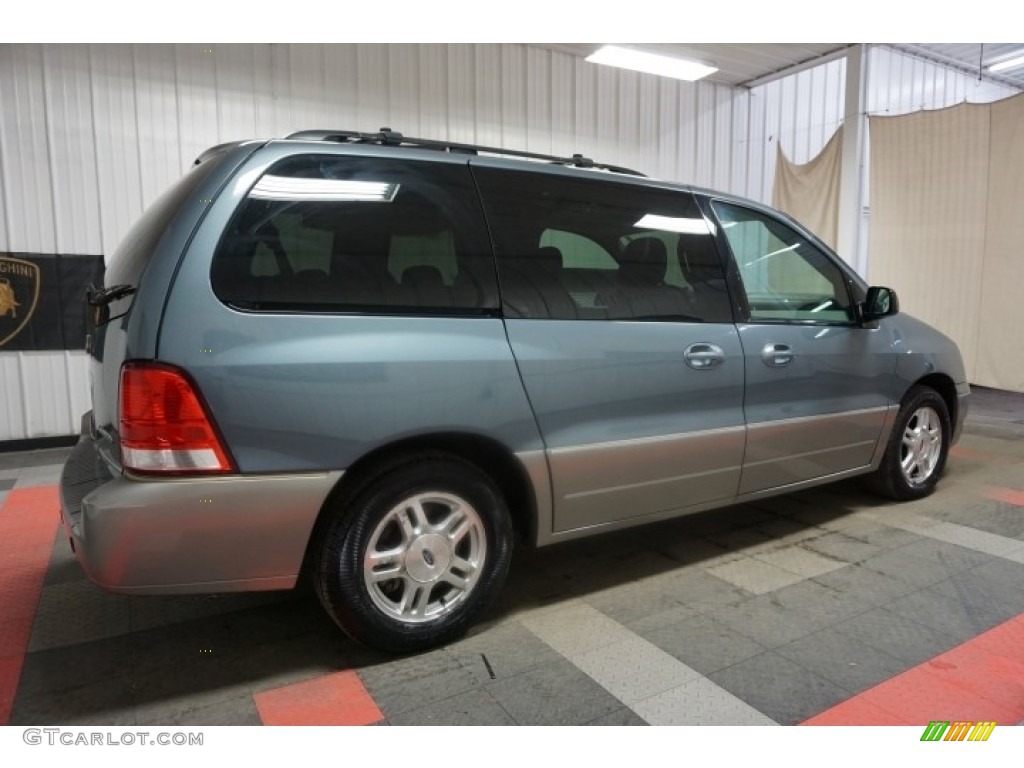 2004 Freestar Limited - Medium Steel Blue Metallic / Flint Grey photo #7