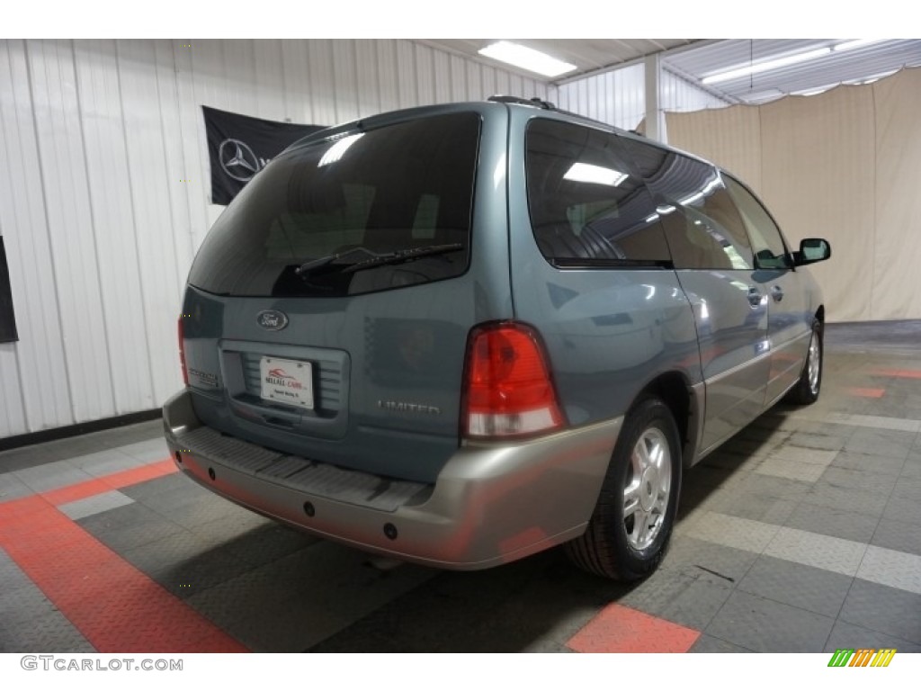 2004 Freestar Limited - Medium Steel Blue Metallic / Flint Grey photo #8