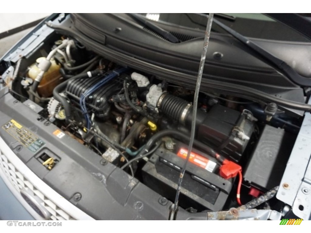 2004 Freestar Limited - Medium Steel Blue Metallic / Flint Grey photo #51