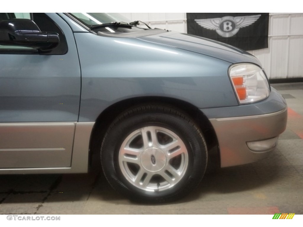2004 Freestar Limited - Medium Steel Blue Metallic / Flint Grey photo #56