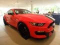 Competition Orange 2016 Ford Mustang Shelby GT350 Exterior