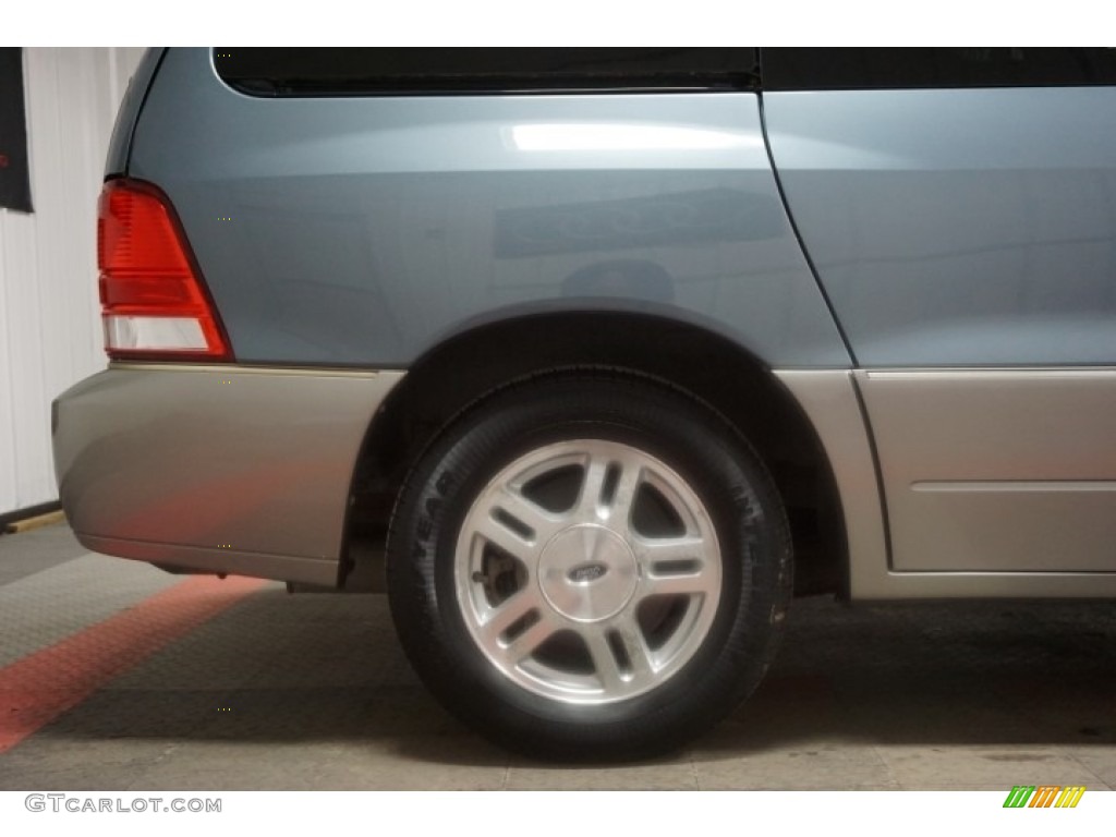 2004 Freestar Limited - Medium Steel Blue Metallic / Flint Grey photo #63