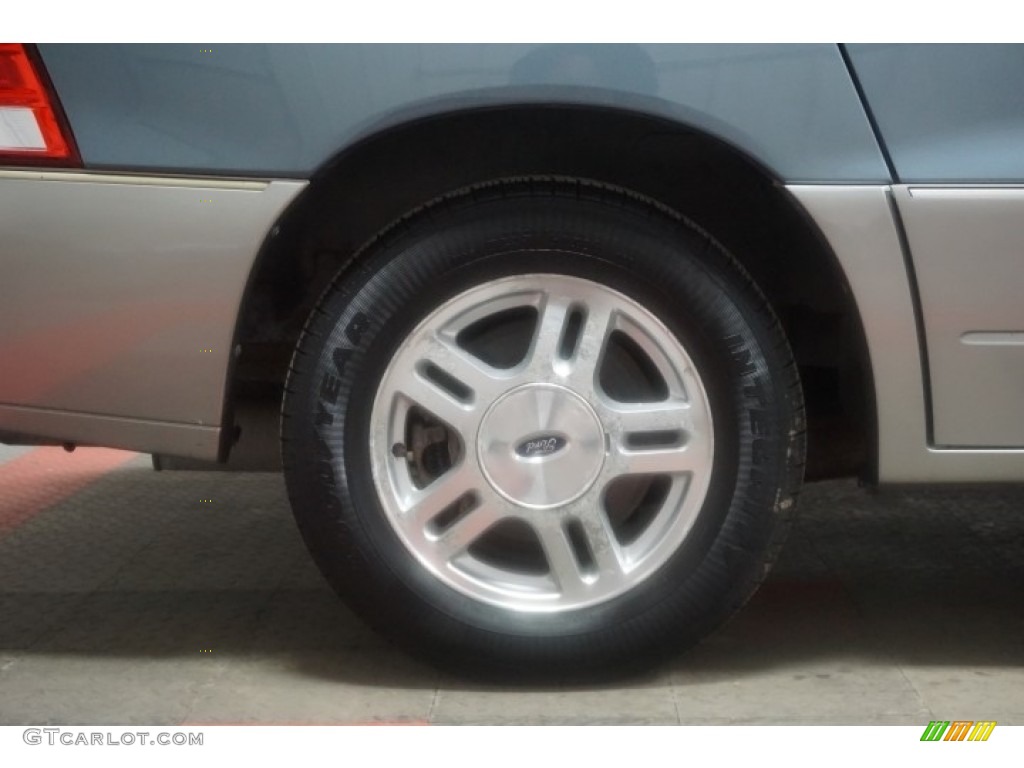 2004 Freestar Limited - Medium Steel Blue Metallic / Flint Grey photo #64