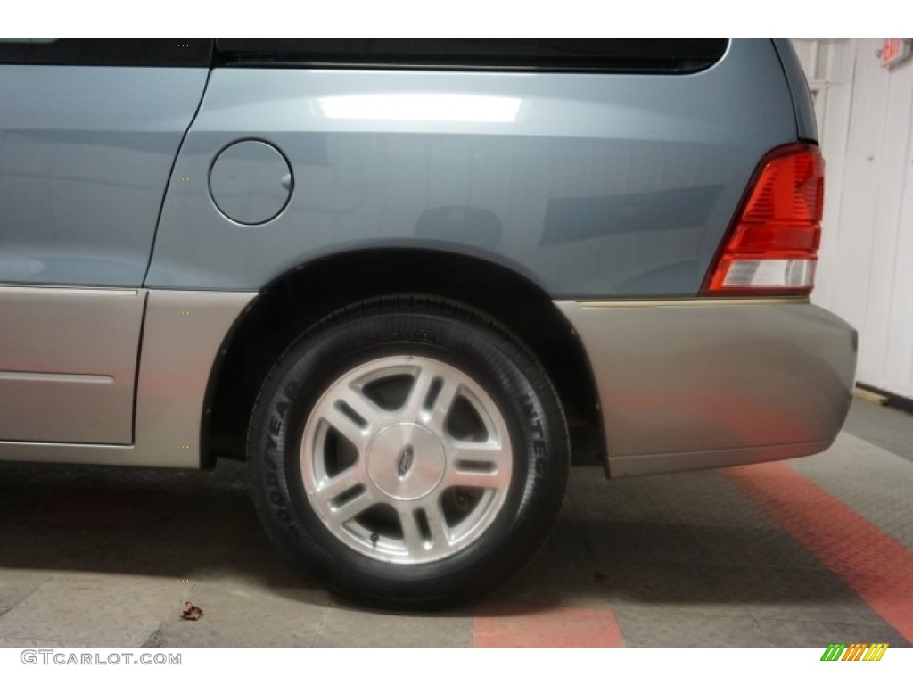 2004 Freestar Limited - Medium Steel Blue Metallic / Flint Grey photo #71