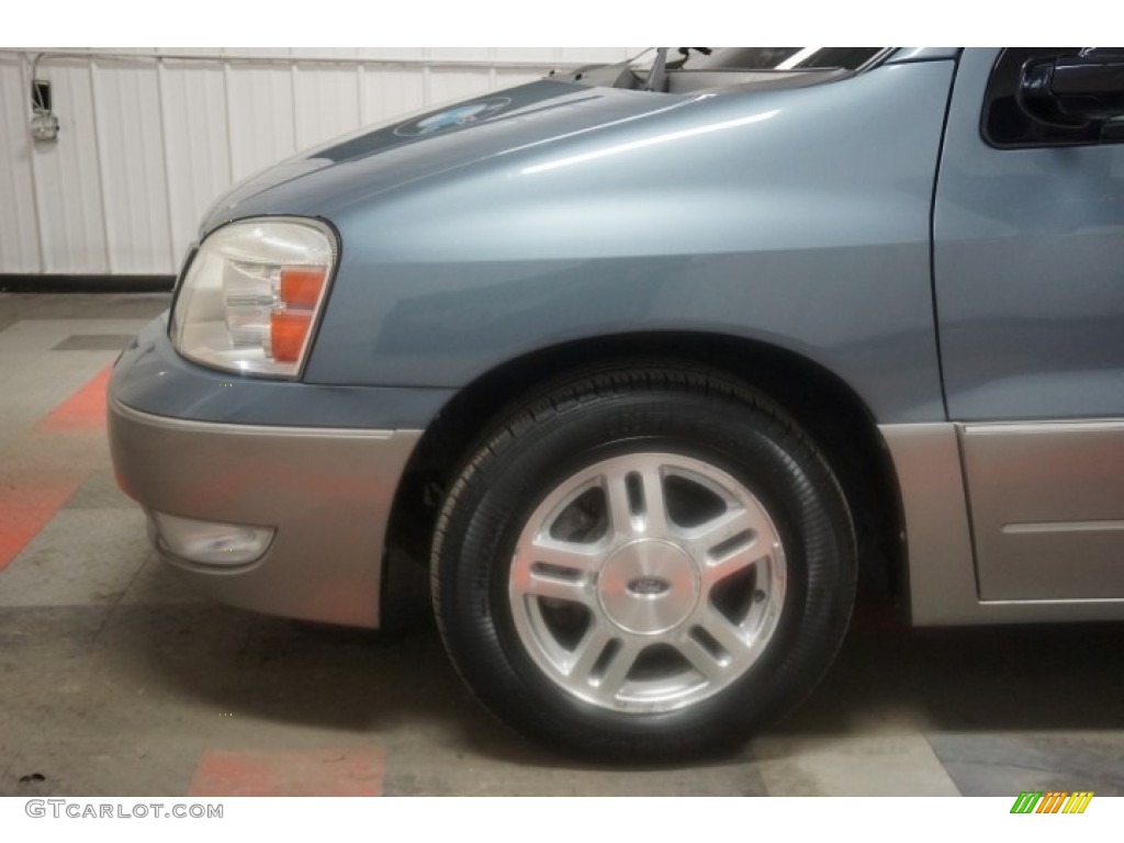 2004 Freestar Limited - Medium Steel Blue Metallic / Flint Grey photo #78