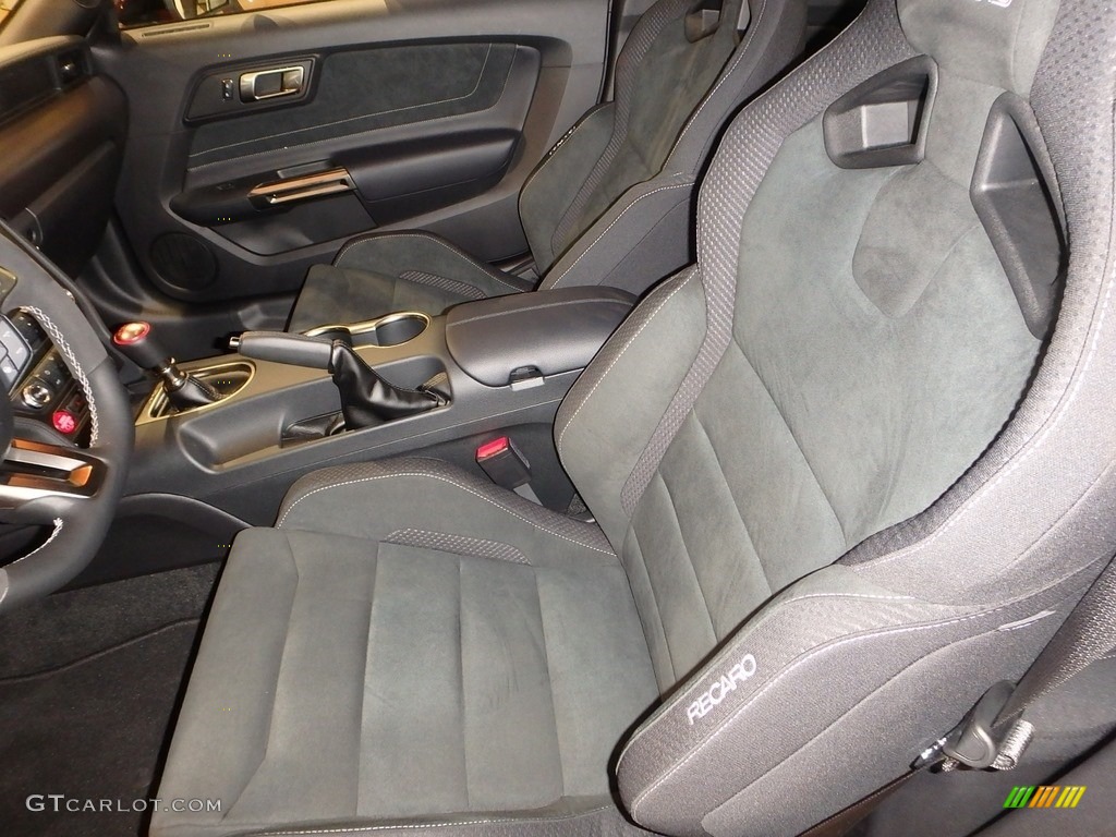Ebony Recaro Sport Seats Interior 2016 Ford Mustang Shelby GT350 Photo #113404899