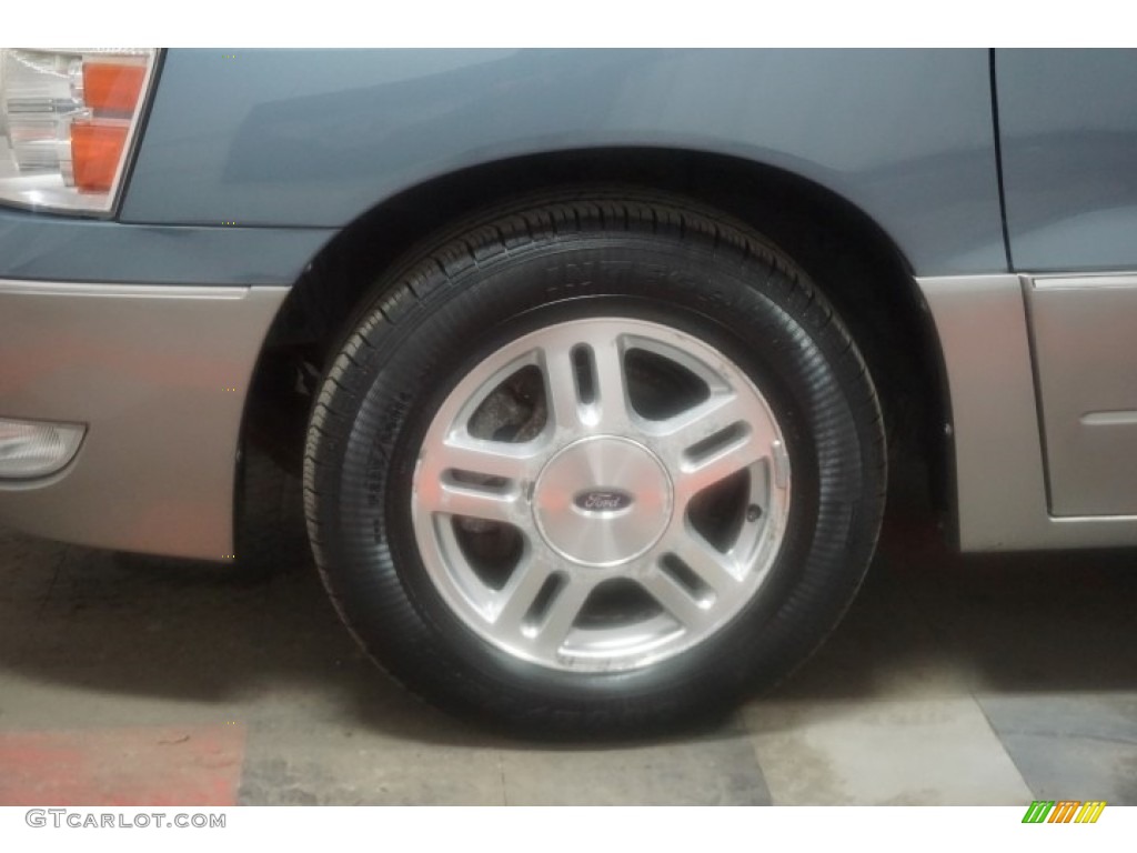 2004 Freestar Limited - Medium Steel Blue Metallic / Flint Grey photo #79