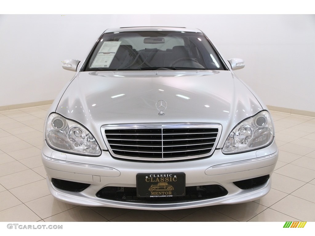 2003 S 500 4Matic Sedan - Brilliant Silver Metallic / Charcoal photo #2