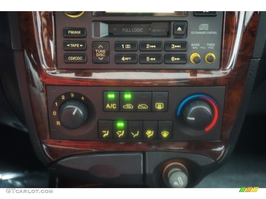 2002 Sonata GLS V6 - Ardor Blue / Black photo #36