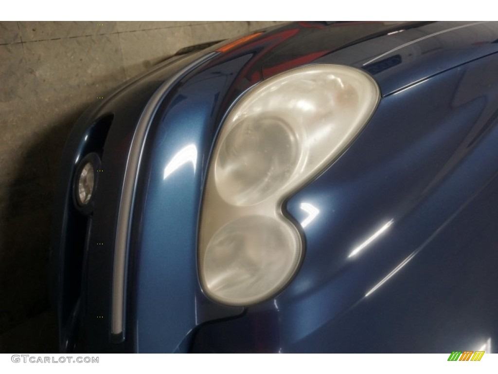 2002 Sonata GLS V6 - Ardor Blue / Black photo #45