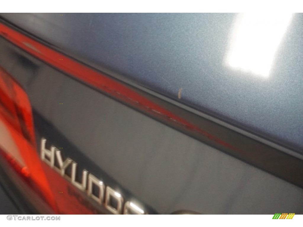 2002 Sonata GLS V6 - Ardor Blue / Black photo #71