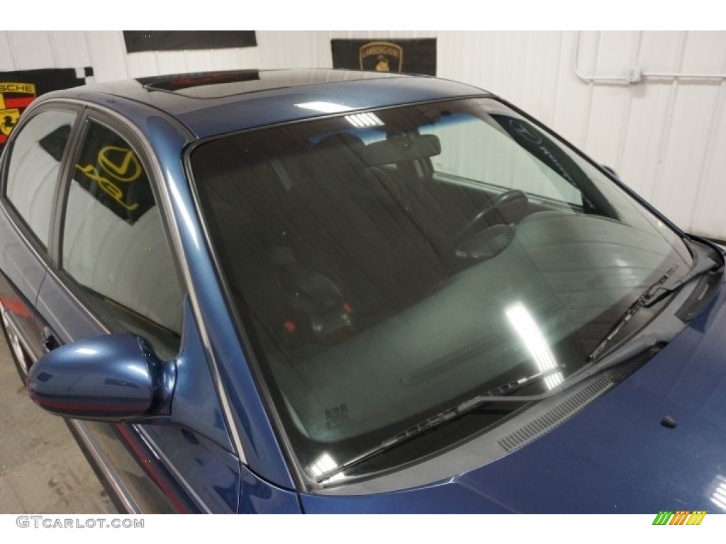 2002 Sonata GLS V6 - Ardor Blue / Black photo #98