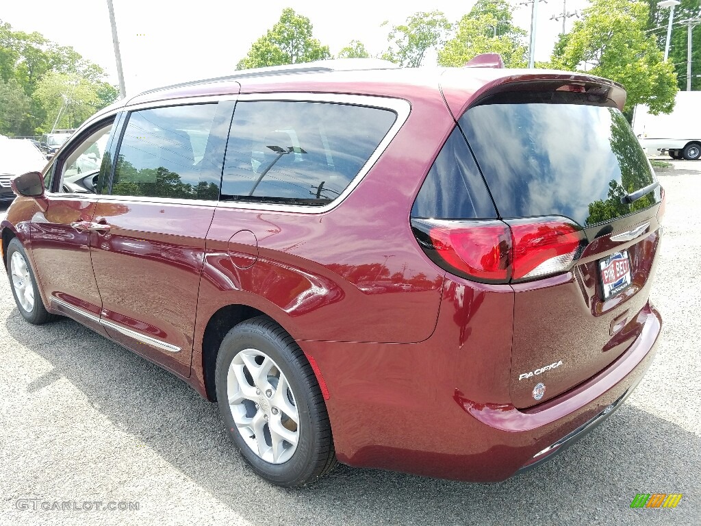 2017 Pacifica Touring L Plus - Velvet Red Pearl / Cognac/Alloy/Toffee photo #4