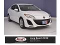 Crystal White Pearl Mica 2011 Mazda MAZDA3 i Sport 4 Door