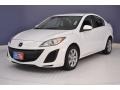 Crystal White Pearl Mica - MAZDA3 i Sport 4 Door Photo No. 3