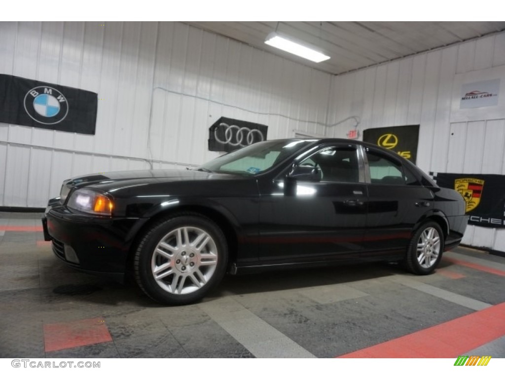2003 LS V8 - Black / Black photo #2