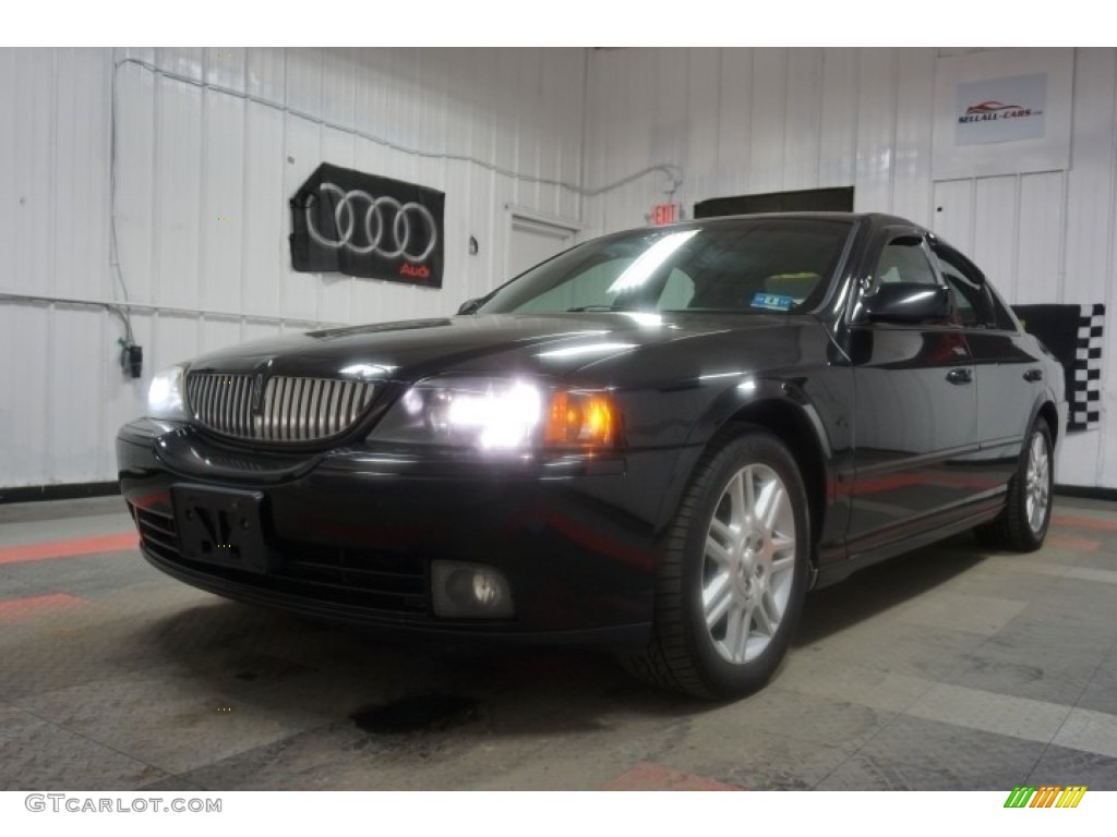 2003 LS V8 - Black / Black photo #3