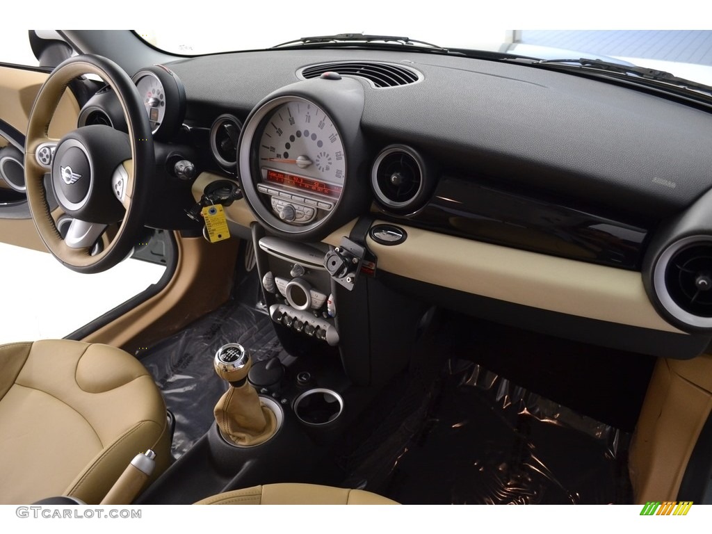 2007 Cooper S Hardtop - British Racing Green Metallic / Gravity Tuscan Beige photo #16