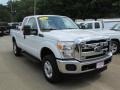 Oxford White - F250 Super Duty XLT SuperCab 4x4 Photo No. 3
