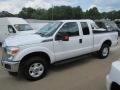 Oxford White - F250 Super Duty XLT SuperCab 4x4 Photo No. 8