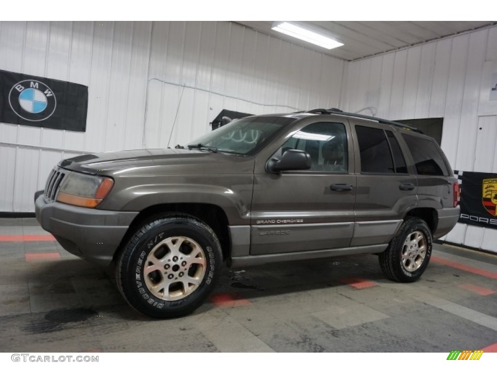 2000 Grand Cherokee Laredo 4x4 - Taupe Frost Metallic / Agate photo #2