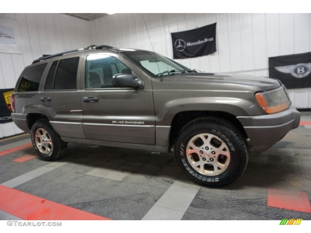 2000 Grand Cherokee Laredo 4x4 - Taupe Frost Metallic / Agate photo #6