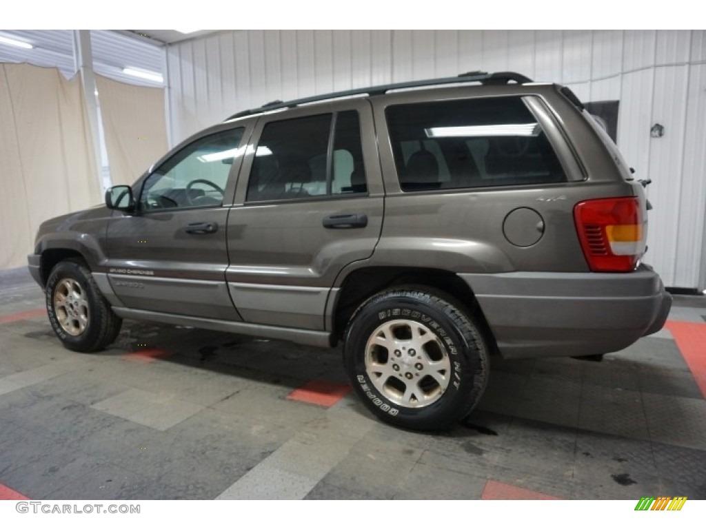 2000 Grand Cherokee Laredo 4x4 - Taupe Frost Metallic / Agate photo #11