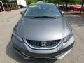 2013 Polished Metal Metallic Honda Civic LX Sedan  photo #8