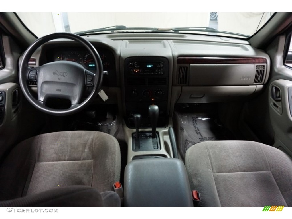 2000 Grand Cherokee Laredo 4x4 - Taupe Frost Metallic / Agate photo #27