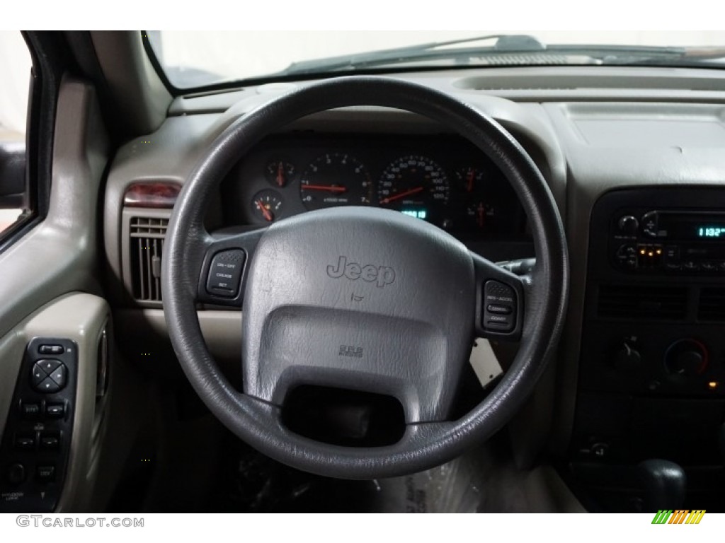 2000 Grand Cherokee Laredo 4x4 - Taupe Frost Metallic / Agate photo #29