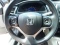 2013 Polished Metal Metallic Honda Civic LX Sedan  photo #22