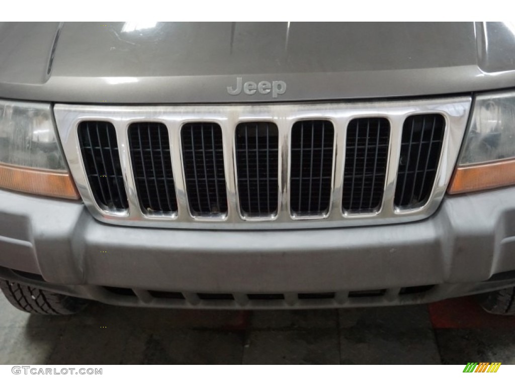 2000 Grand Cherokee Laredo 4x4 - Taupe Frost Metallic / Agate photo #49