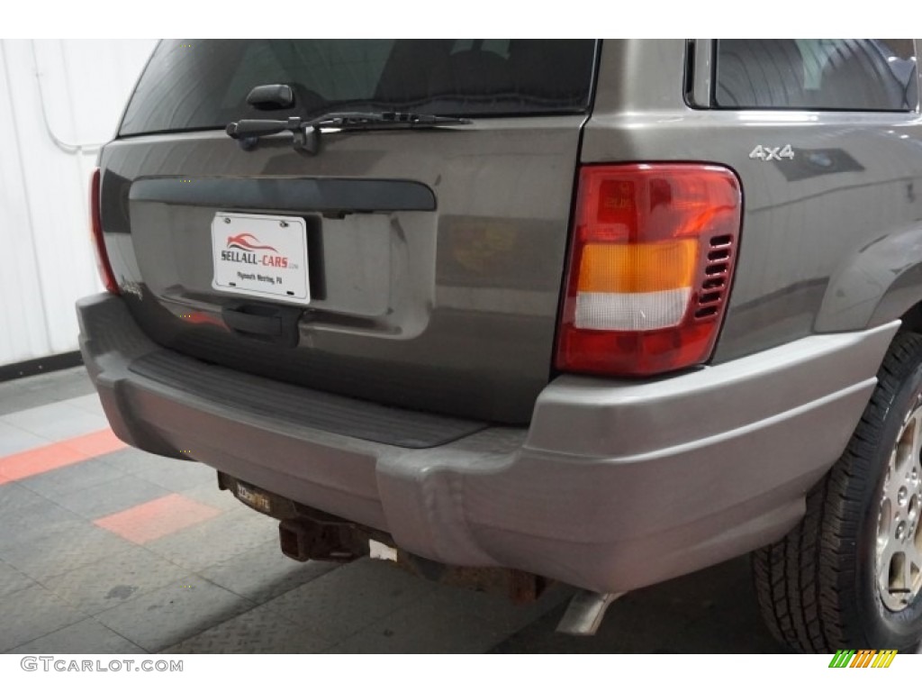 2000 Grand Cherokee Laredo 4x4 - Taupe Frost Metallic / Agate photo #65